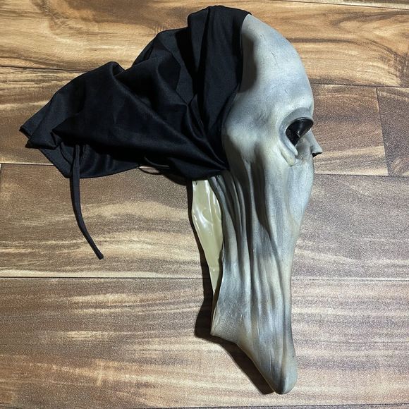 Vintage 1995 The Paper Magic Group Scream Ghost Face Ghoul Halloween Mask - Picture 7 of 12